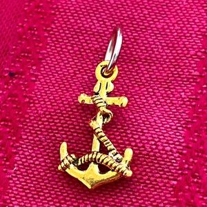 5/$10❤️❤️❤️NEW BRASS ANCHOR CHARM PENDANT (2$ in A Bundle!)